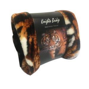 Tiger Faux Mink Throw_1
