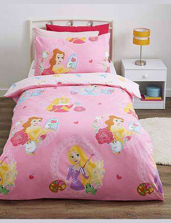 Princess Cameo Duvet Pillowcase Set, Disney Princess Double Duvet Cover Sets